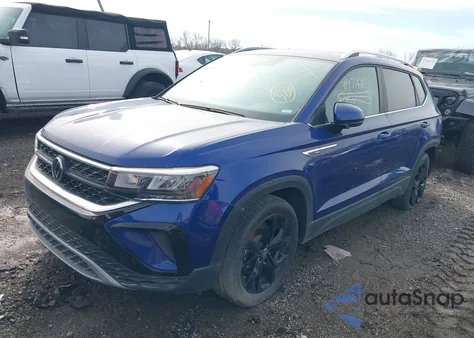 2023 Volkswagen Taos 1.5T Se из США, поврежденный, VIN 3VVNX7B23PM302514